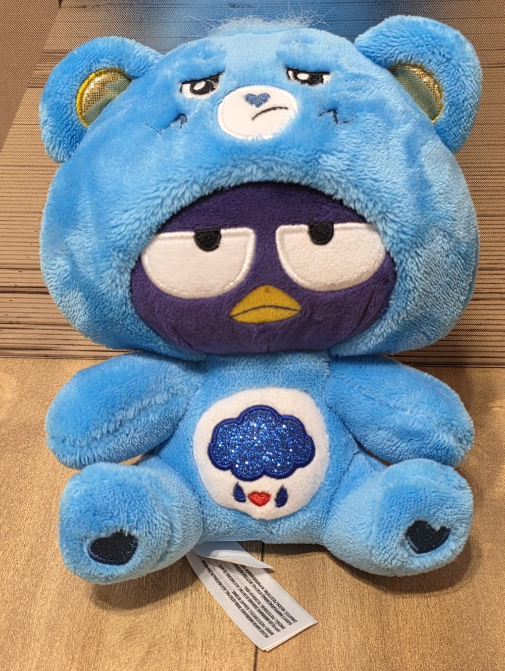 Sanrio Hello Kitty Care Bears Badtz-Maru Dressed As Grumpy Bear